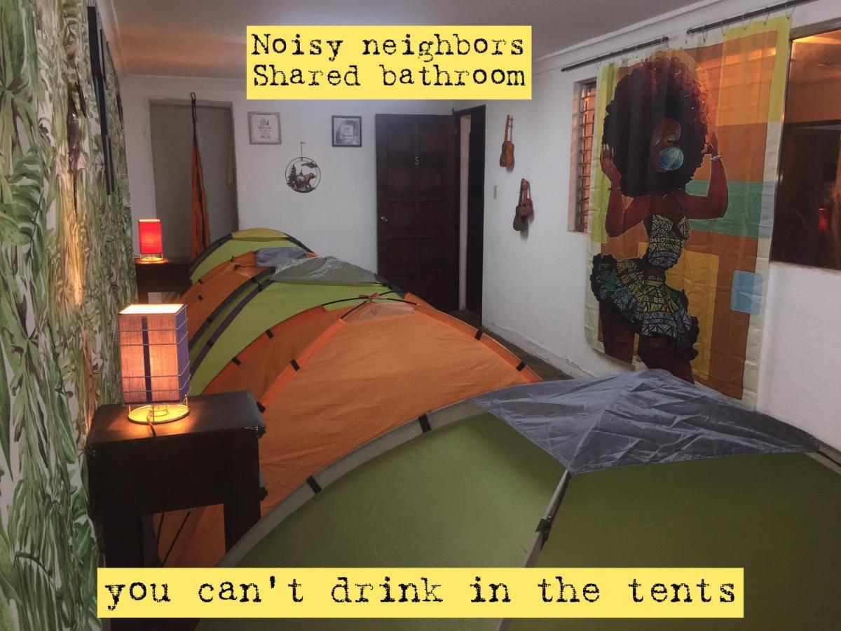 La Gaceta Camping Hotel Antigua Buitenkant foto