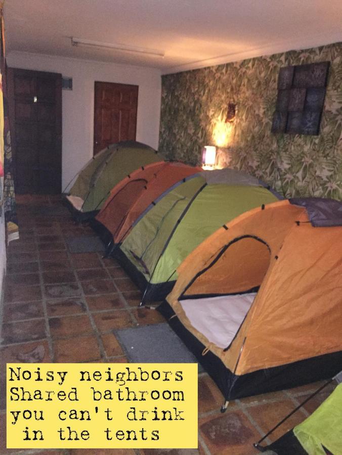 La Gaceta Camping Hotel Antigua Buitenkant foto