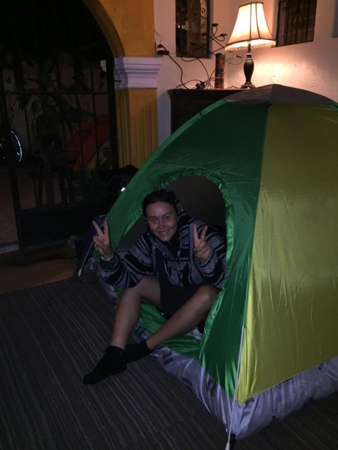 La Gaceta Camping Hotel Antigua Buitenkant foto