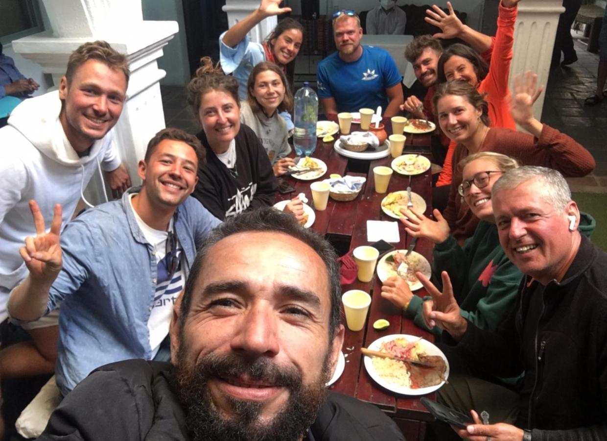 La Gaceta Camping Hotel Antigua Buitenkant foto